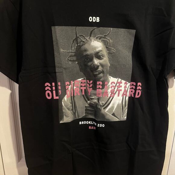 ODB Brooklyn Zoo Raw Graphic Tee Black S/M NWOT - Picture 2 of 4